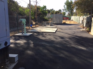 Asphalt overlay project